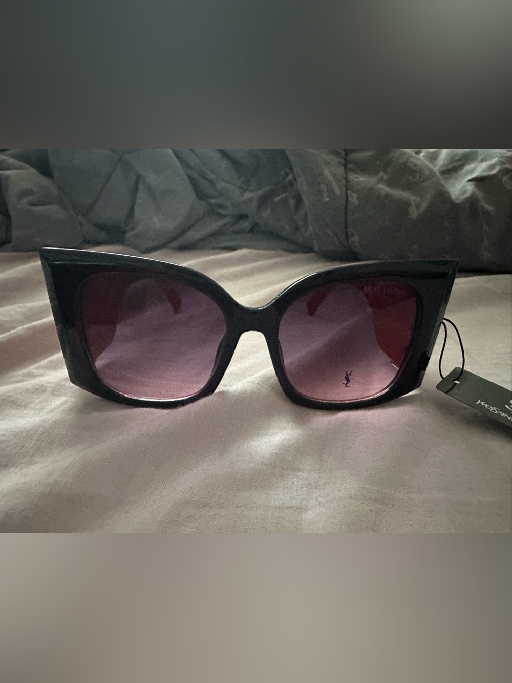 Stylish Black and Red Women's Sunglasses - Designer-Inspired